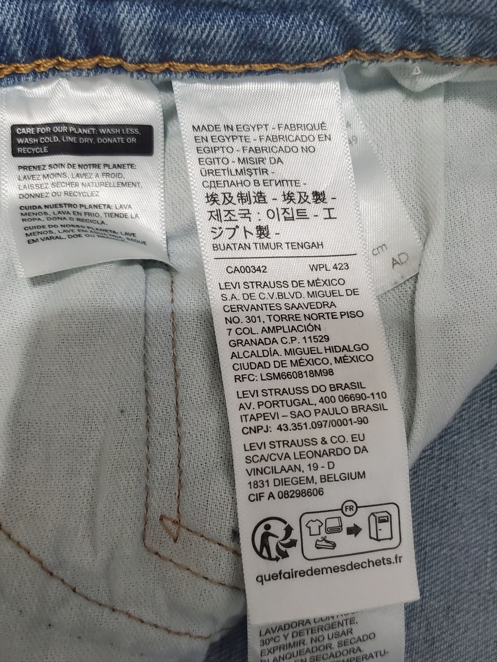 Levi's 511 Classic Fit Jeans 34" Waist - Picture 5 of 7